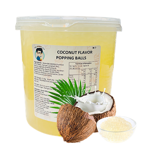 *CARTON Coconut Popping Balls (3.2kg)
