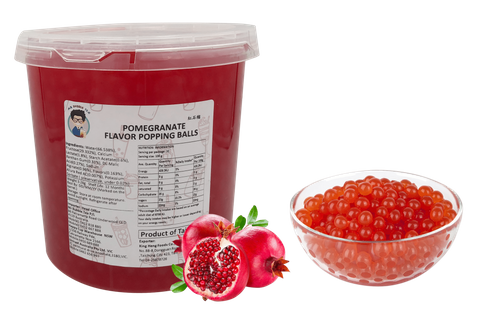 *CARTON Pomegranate PoppingBal (3.2Kg)