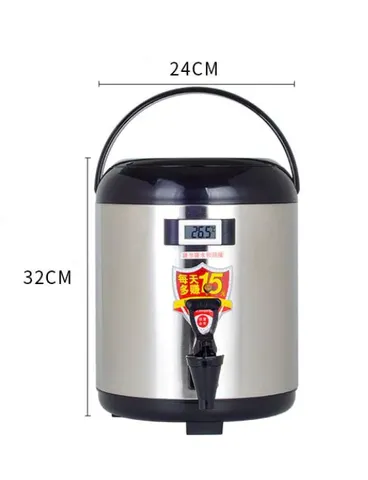 Tea Barrel-BLACK (8L) - Temperature
