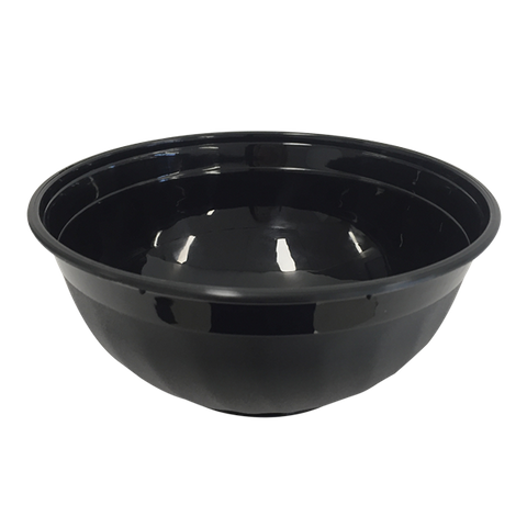 1050 Black Plastic Bowl