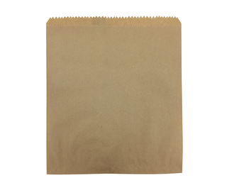 4 Flat Brown Bag(500/pk)