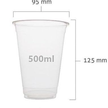 *SLEEVE Y500 Clear Cup (100*20)