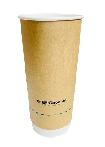 700ml Double Wall BROWN Paper Cup