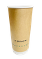 700ml Double Wall BROWN Paper Cup