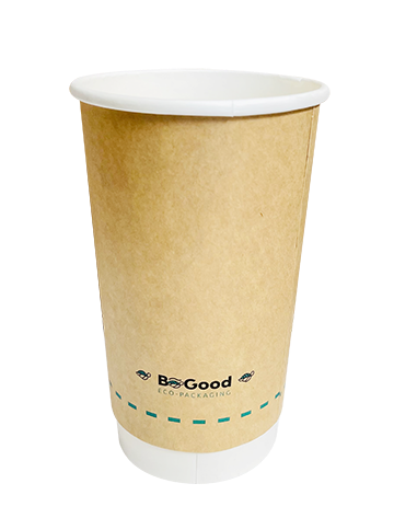 500ml Double Wall BROWN Paper Cup