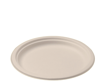 Sugarcane Round Plate 9"