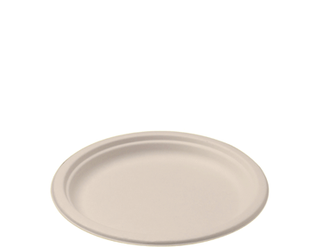 SUGARCANE ROUND PLATE 6.75" (1000/CTN)