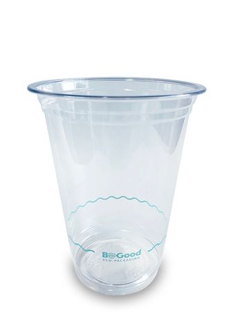 Compostable PLA 500ml Clear Cups