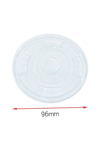 Compostable PLA Clear FLAT Lid