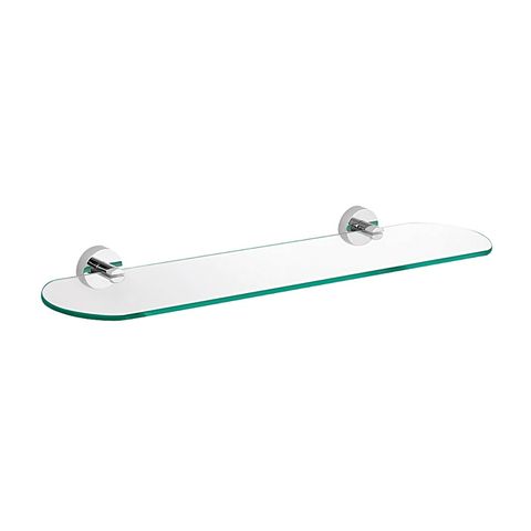 Mia Round Glass Shelf
