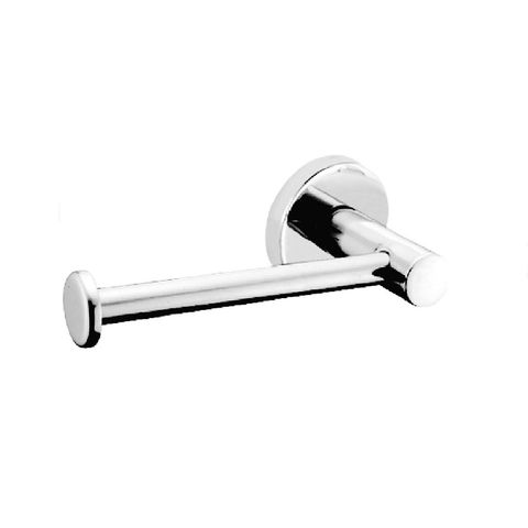 Mia Round Toilet Roll Holder Chrome