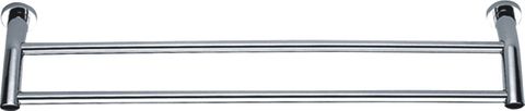 Mia Double Towel Rail Fixed 600mm Chrome