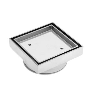 115mm Square Floor Grate w/95mm Outlet