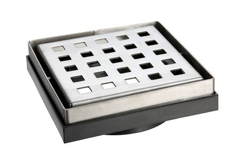 Floor Grate Square S/Steel 80mm