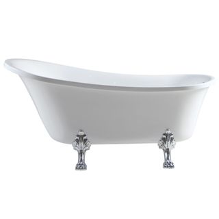CLAWFOOT Bath 1700x780x780mm Chrome Feet