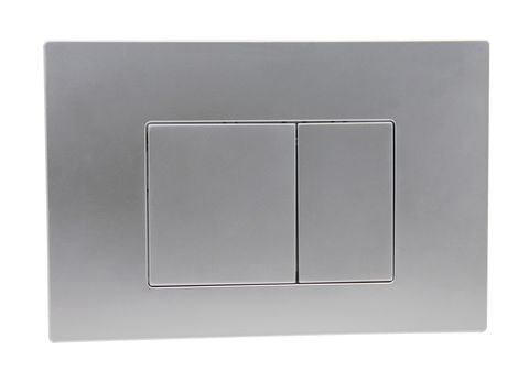 R&T Push Plate Square Button SATIN