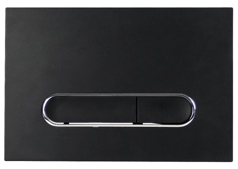 R&T Push Plate Slim Button Black
