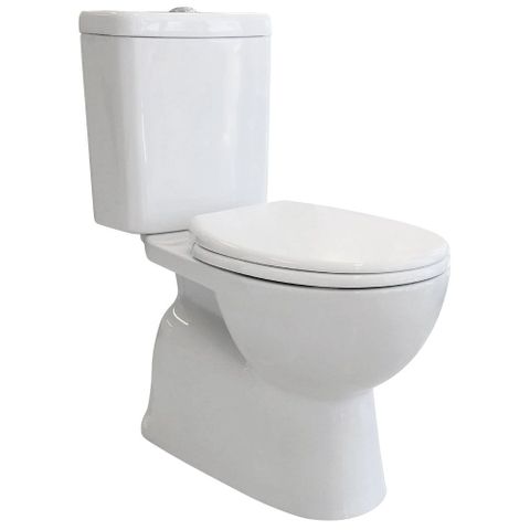 Stella Close Coupled Toilet Suite Gloss White