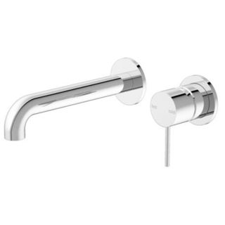 Pintail Wall Bath Mixer Sep/Plate Chrome
