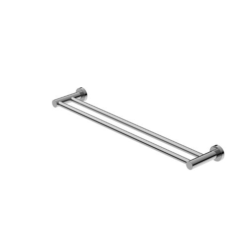 Mecca Dbl Towel Rail 600 CH