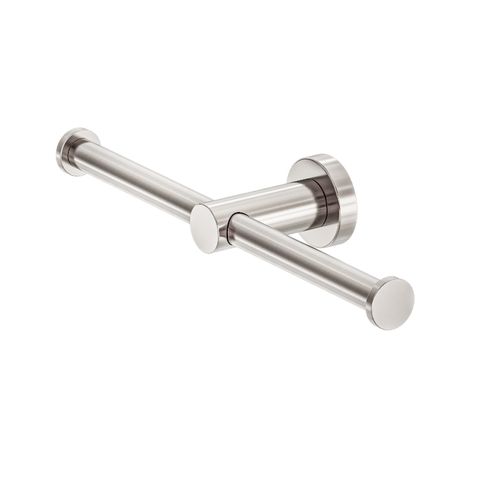 Mecca Dbl Toilet Roll Holder BN