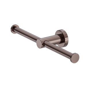 Mecca Dbl Toilet Roll Holder BZ