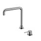 Mecca Hob Basin Mixer Square Svl Spt  CH