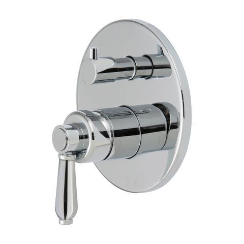 Eleanor Wall Mixer Diverter Chrome