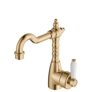 ELEANOR Basin Mixer with Shepherds Crook