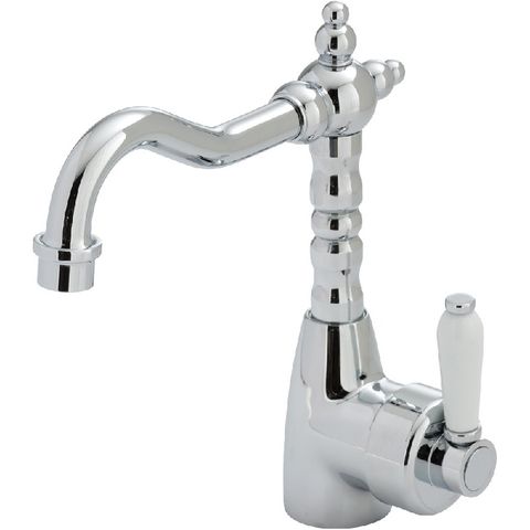 ELEANOR Shepherds Crook Basin Mixer Chro