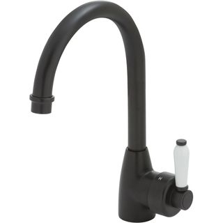 ELEANOR Gooseneck Kitchen Mixer Matte Bl