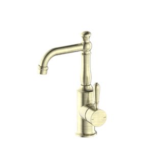 York Basin Mixer w/Metal Lvr AB