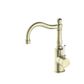 York Basin Mixer Hook Spt  w/Wht Porc Lv