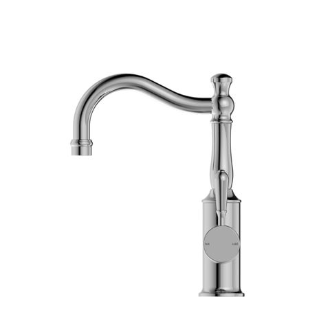 York Basin Mixer Hook Spt  w/Metal Lvr C