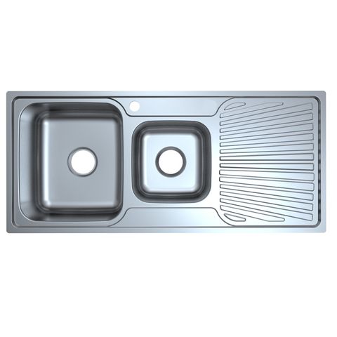 Otus 1 & 3/4 Bowl 1080 w/Right Drain LHB