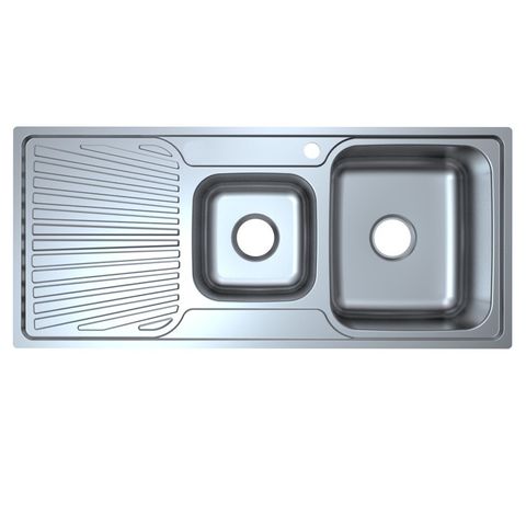 Otus 1 & 3/4 Bowl 1080 w/Left Drain RHB