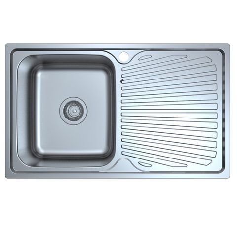 Otus Single Bowl 800 w/Right Drain LHB