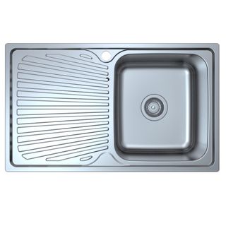 Otus Single Bowl 800 w/Left Drain RHB