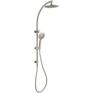 Victoria Integrated Shower Rail B/NICKEL