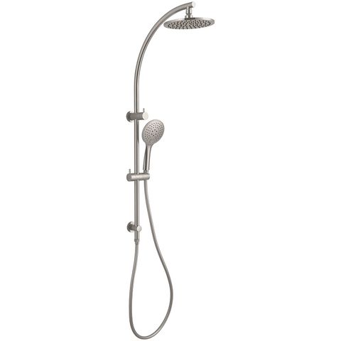 Victoria Integrated Shower Rail B/NICKEL