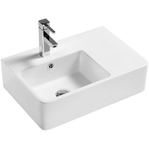 Constance Care Wall Hung Basin LH Bowl