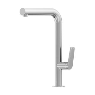 Sereia Sink Mix 220 Right Angle Spt BN L