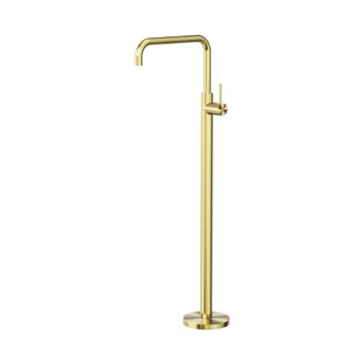 Mecca Floor Bath Mixer Square Shape BG