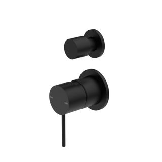 Mecca Shwr Mixer w/Div S/Plate MB