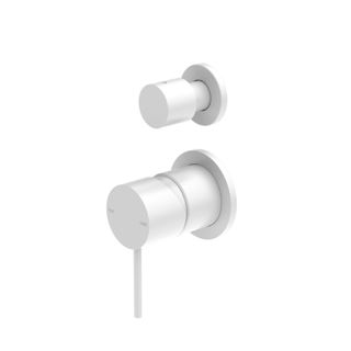 Mecca Shwr Mixer w/Div S/Plate MW