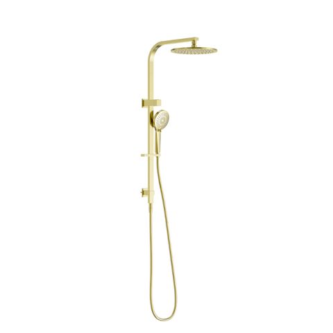 Bianca Twin Shower Brushed Gold