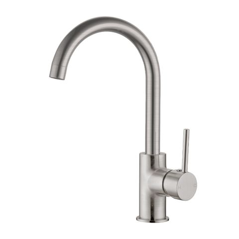 Dolce Kitchen Mixer Gooseneck BN