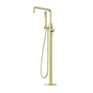 Opal Floor Bath Mixer w/Hand Shwr BG