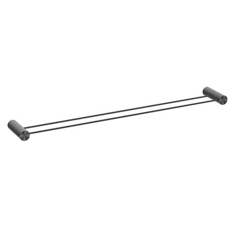 Opal Dbl Towel Rail 800 GR