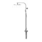 Astra Rain Rnd Twin ShowerDbl Hose CH